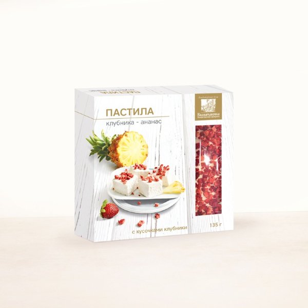 №2 Пастила 135г клубника-ананас  в Курганинске