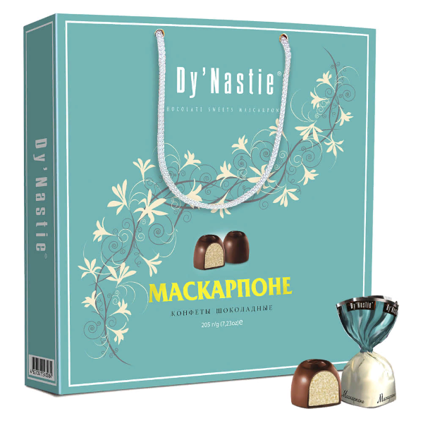№3 Династия Сумка 170г Конфеты "Маскапроне" в Курганинске
